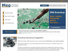 Tablet Screenshot of megendoskopi.com